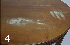 Ausschnitt Tischplatte